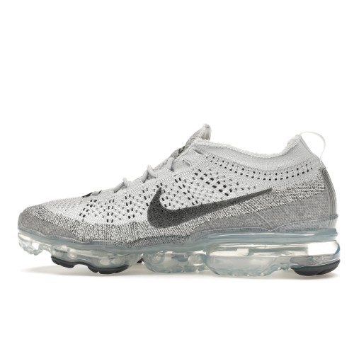 Кроссы Nike Air VaporMax 2023 Flyknit Pure Platinum Anthracite - мужская сетка размеров