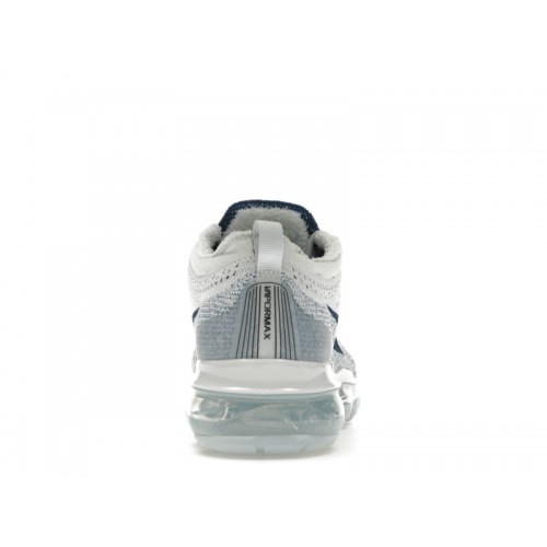 Nike Air VaporMax 2023 Flyknit Pure Platinum Court Blue - мужская сетка размеров