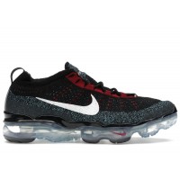 Nike Air VaporMax 2023 Flyknit Black Red Universtiy Blue