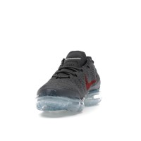 Nike Air VaporMax 2023 Flyknit Dark Grey Gym Red