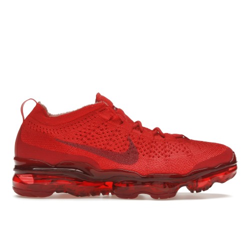 Кроссы Nike Air VaporMax 2023 Flyknit Triple Red - мужская сетка размеров