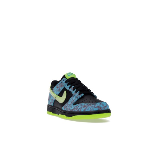 Кроссы Nike Dunk Low SE Acid Wash Baltic Blue Volt (GS) - подростковая сетка размеров