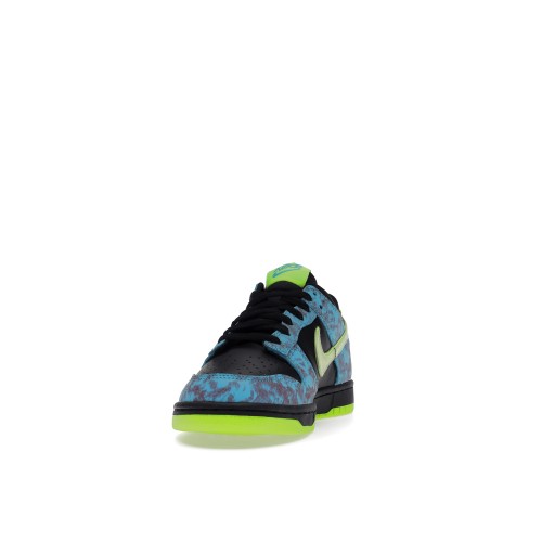 Кроссы Nike Dunk Low SE Acid Wash Baltic Blue Volt (GS) - подростковая сетка размеров