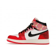 Подростковые Jordan 1 Retro High OG Spider-Man Across the Spider-Verse (GS)