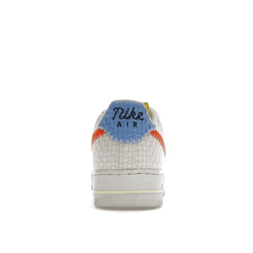 Кроссы Nike Air Force 1 Low Next Nature Team Orange Sail - мужская сетка размеров