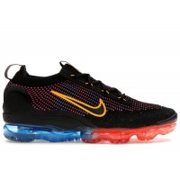 Nike Air VaporMax 2021 FK Black Photo Blue Crimson Gold