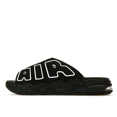 Кроссы Nike Air More Uptempo Slide OG Black White - мужская сетка размеров