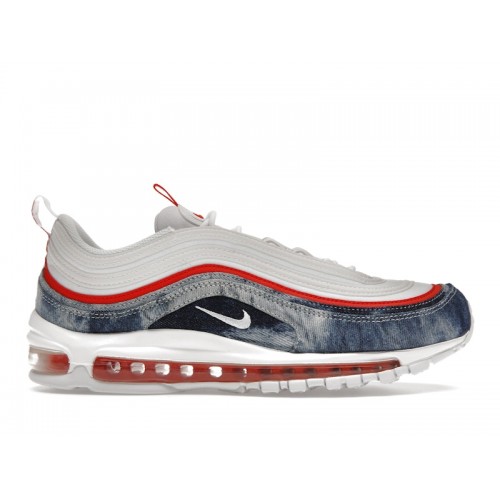 Кроссы Nike Air Max 97 Washed Denim Pack (W) - женская сетка размеров