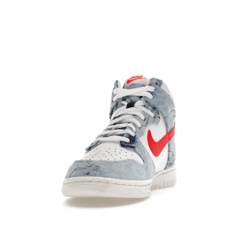 Кроссы Nike Dunk High Washed Denim Pack (W) - женская сетка размеров