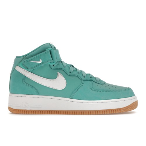 Кроссы Nike Air Force 1 Mid 07 Washed Teal - мужская сетка размеров