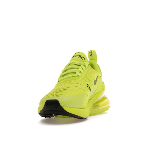 Кроссы Nike Air Max 270 Tennis Ball (W) - женская сетка размеров