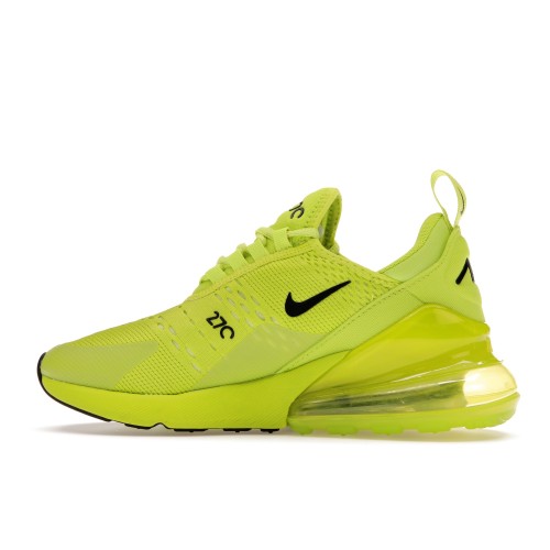 Кроссы Nike Air Max 270 Tennis Ball (W) - женская сетка размеров