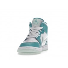 Женские Jordan 1 Mid Washed Teal (W)