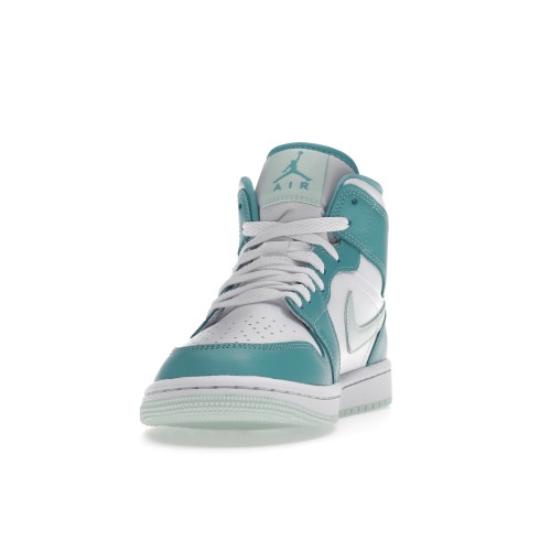 Кроссы Jordan 1 Mid Washed Teal (W) - женская сетка размеров