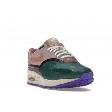 Женские кроссовки Nike Air Max 1 Premium Plum Fog Fossil Rose (W)