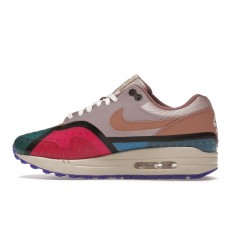 Женские кроссовки Nike Air Max 1 Premium Plum Fog Fossil Rose (W)