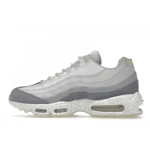 Кроссы Nike Air Max 95 Light Bone GID - мужская сетка размеров