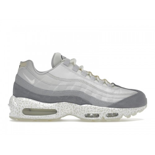 Кроссы Nike Air Max 95 Light Bone GID - мужская сетка размеров