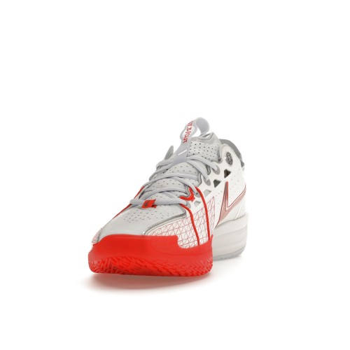 Кроссы Nike Air Zoom GT Cut 3 White Picante Red - мужская сетка размеров