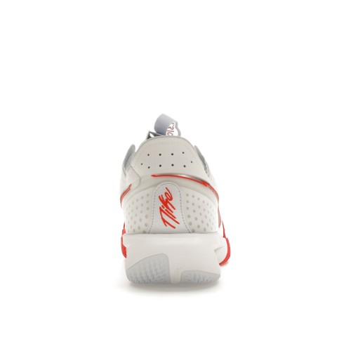 Кроссы Nike Air Zoom GT Cut 3 White Picante Red - мужская сетка размеров