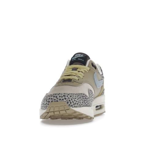 Кроссы Nike Air Max 1 Safari Cobblestone (W) - женская сетка размеров