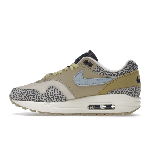 Кроссы Nike Air Max 1 Safari Cobblestone (W) - женская сетка размеров