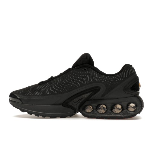 Кроссы Nike Air Max Dn Black Dark Smoke Grey - мужская сетка размеров