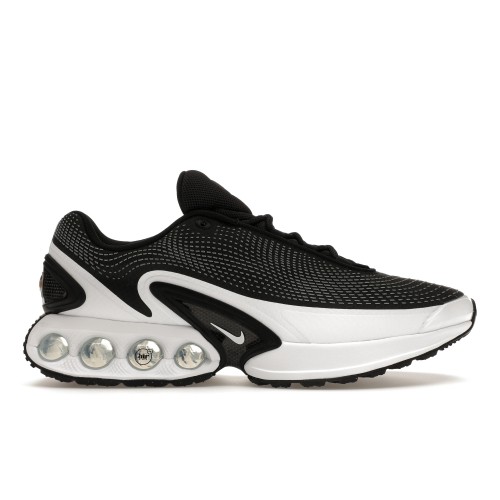 Кроссы Nike Air Max Dn Black White Cool Grey - мужская сетка размеров