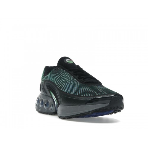 Кроссы Nike Air Max Dn Black Rage Green - мужская сетка размеров