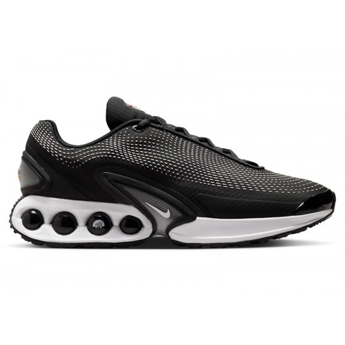 Nike Air Max DN Black Wolf Grey White - мужская сетка размеров