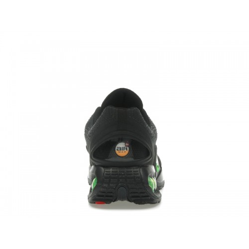 Nike Air Max DN Black Green Strike - мужская сетка размеров