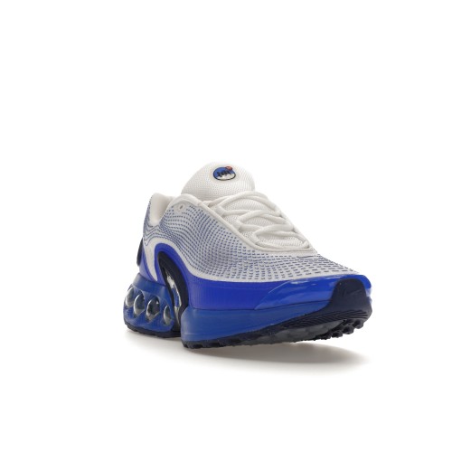 Кроссы Nike Air Max Dn Platinum Royal Blue - мужская сетка размеров