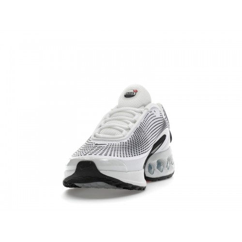 Кроссы Nike Air Max Dn White Photon Dust Metallic Silver - мужская сетка размеров