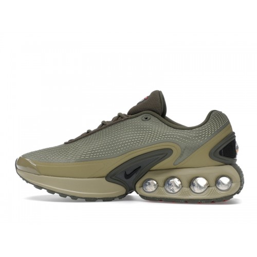 Кроссы Nike Air Max Dn Neutral Olive Black - мужская сетка размеров