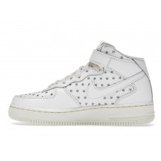 Женские кроссовки Nike Air Force 1 Mid Cut Out Stars Summit White (W)