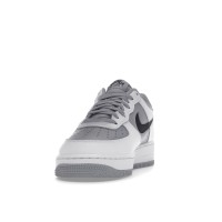 Кроссовки Nike Air Force 1 Low Cut-Out White Grey Black Swoosh