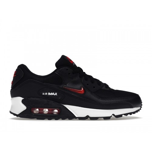 Кроссы Nike Air Max 90 Jewel Bred - мужская сетка размеров