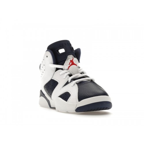Air Jordan 6 Retro PS Olympic 2024 - детская сетка размеров