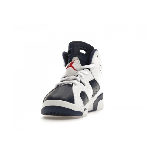 Air Jordan 6 Retro PS Olympic 2024 - детская сетка размеров