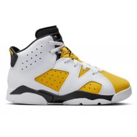 Детские кроссовки Jordan 6 Retro Yellow Ochre (PS)