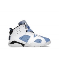 Детские Jordan 6 Retro UNC White (PS)