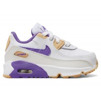 Кроссовки для малыша Nike Air Max 90 LTR White Action Grape (TD)