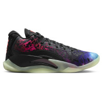 Подростковые Jordan Zion 3 Black Vivid Purple Barely Volt Solar Red (GS)