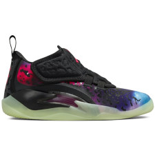 Детские Jordan Zion 3 Black Vivid Purple Barely Volt Solar Red (PS)