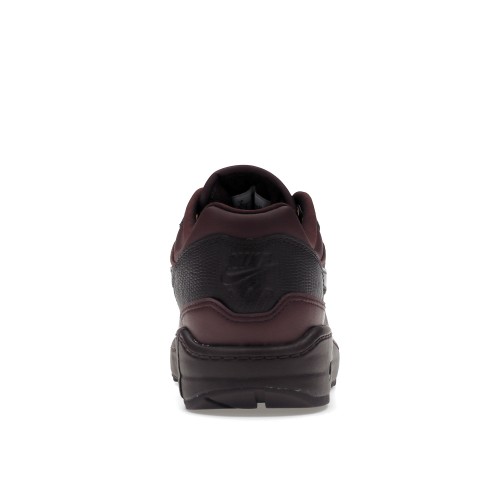Кроссы Nike Air Max 1 Burgundy Crush (W) - женская сетка размеров
