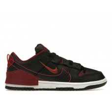 Женские кроссовки Nike Dunk Low Disrupt 2 Black Dark Beetroot (W)