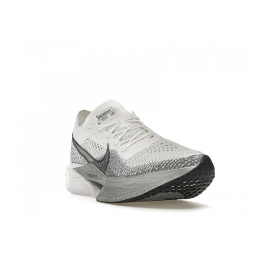 Кроссы Nike ZoomX Vaporfly 3 White Particle Grey - мужская сетка размеров