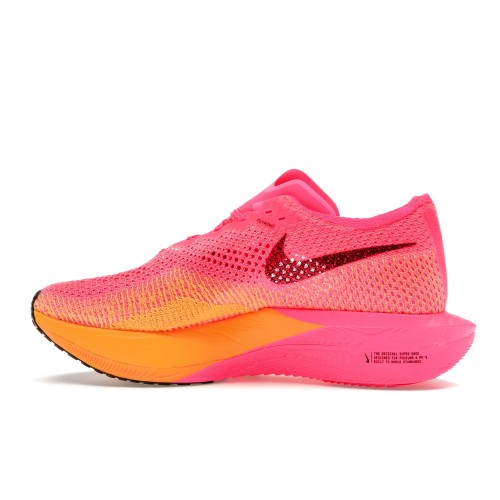 Кроссы Nike ZoomX Vaporfly 3 Hyper Pink Laser Orange - мужская сетка размеров