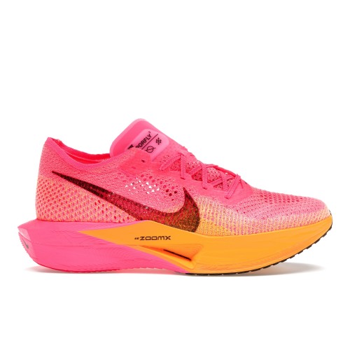 Кроссы Nike ZoomX Vaporfly 3 Hyper Pink Laser Orange - мужская сетка размеров