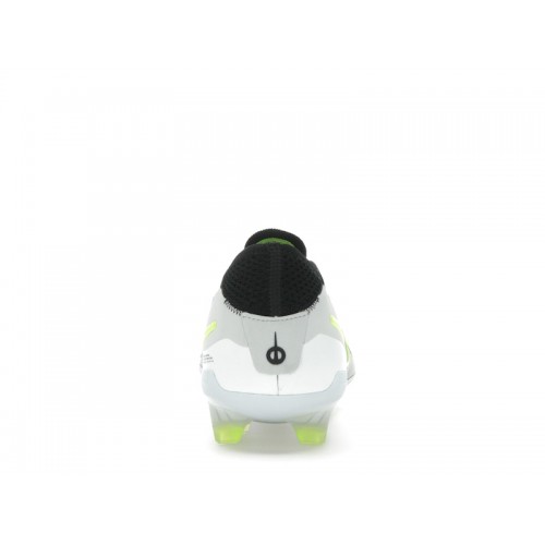 Nike Tiempo Legend 10 Elite FG Metallic Silver Volt Black - мужская сетка размеров